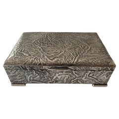 Sterling Silver Box Samodorok technique Russia unknown  marquer 1960