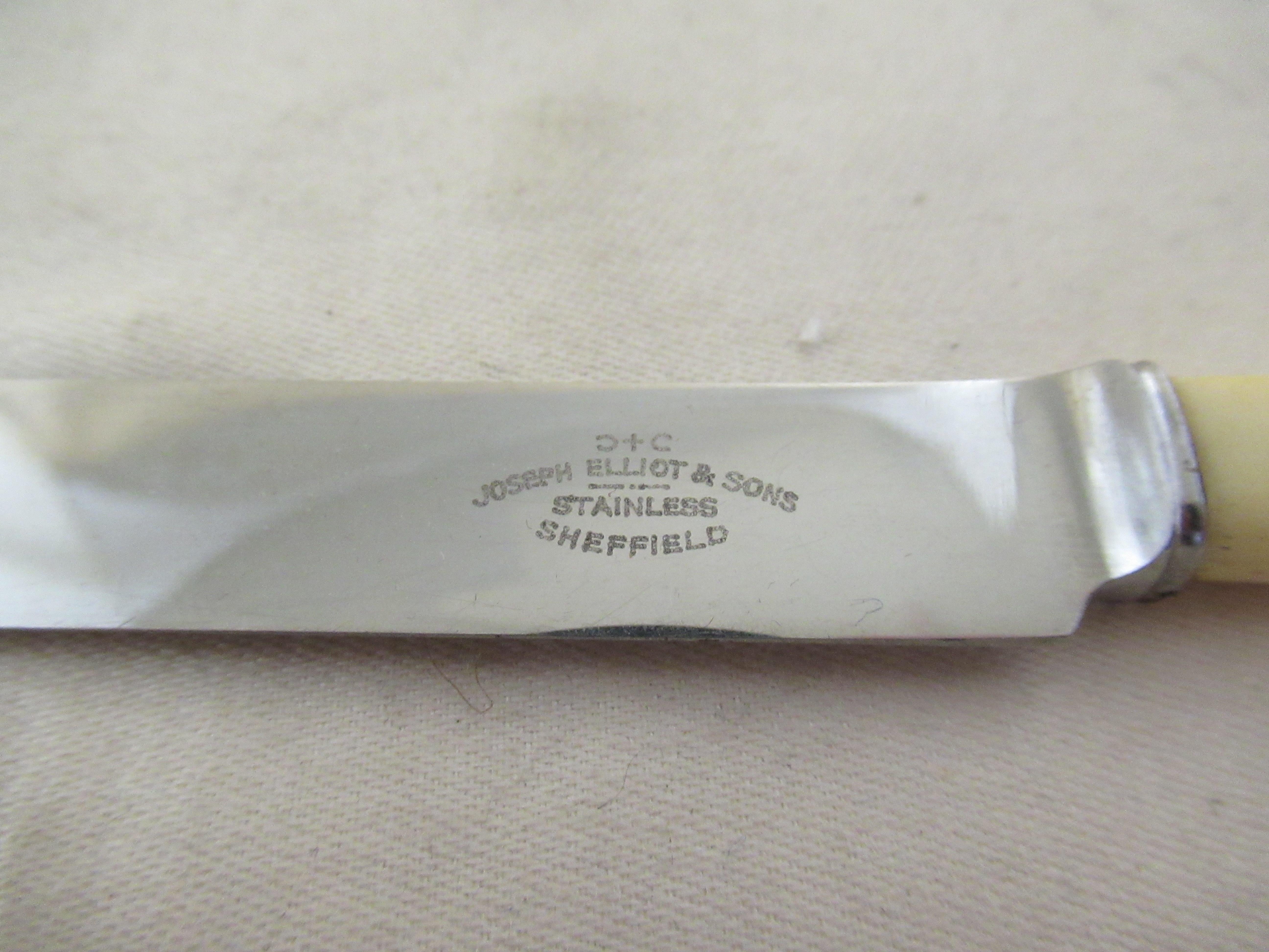 Sterling Silver Boxed Knife, Fork & Spoon Christening Set Hallmark, London, 1845 2