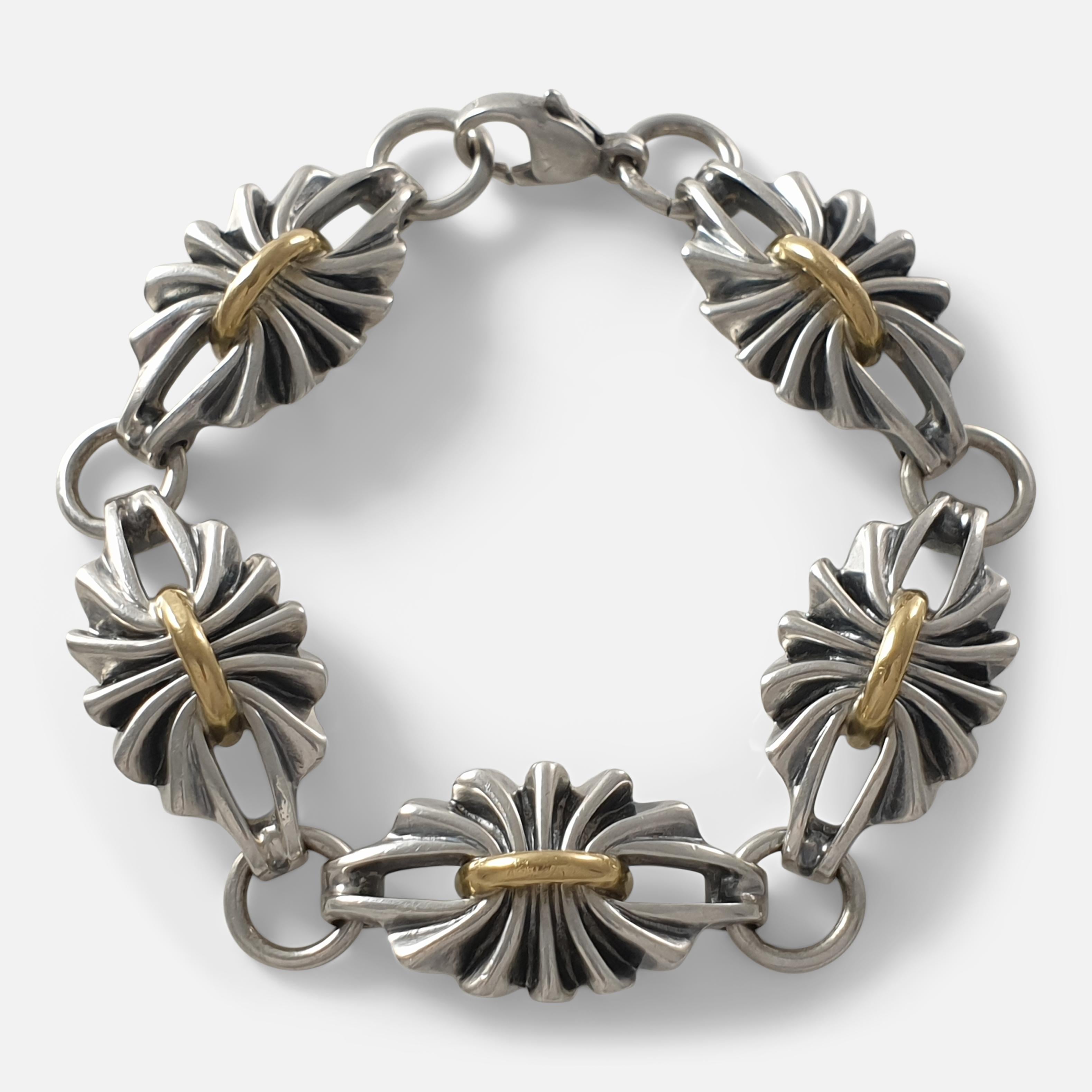 Sterling Silver Bracelet No. 394, Georg Jensen 6
