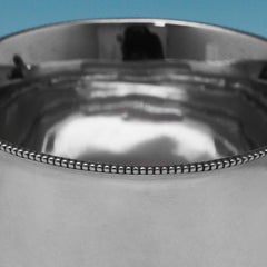 18th Century George III Sterling Silver Brandy Saucepan from 1783