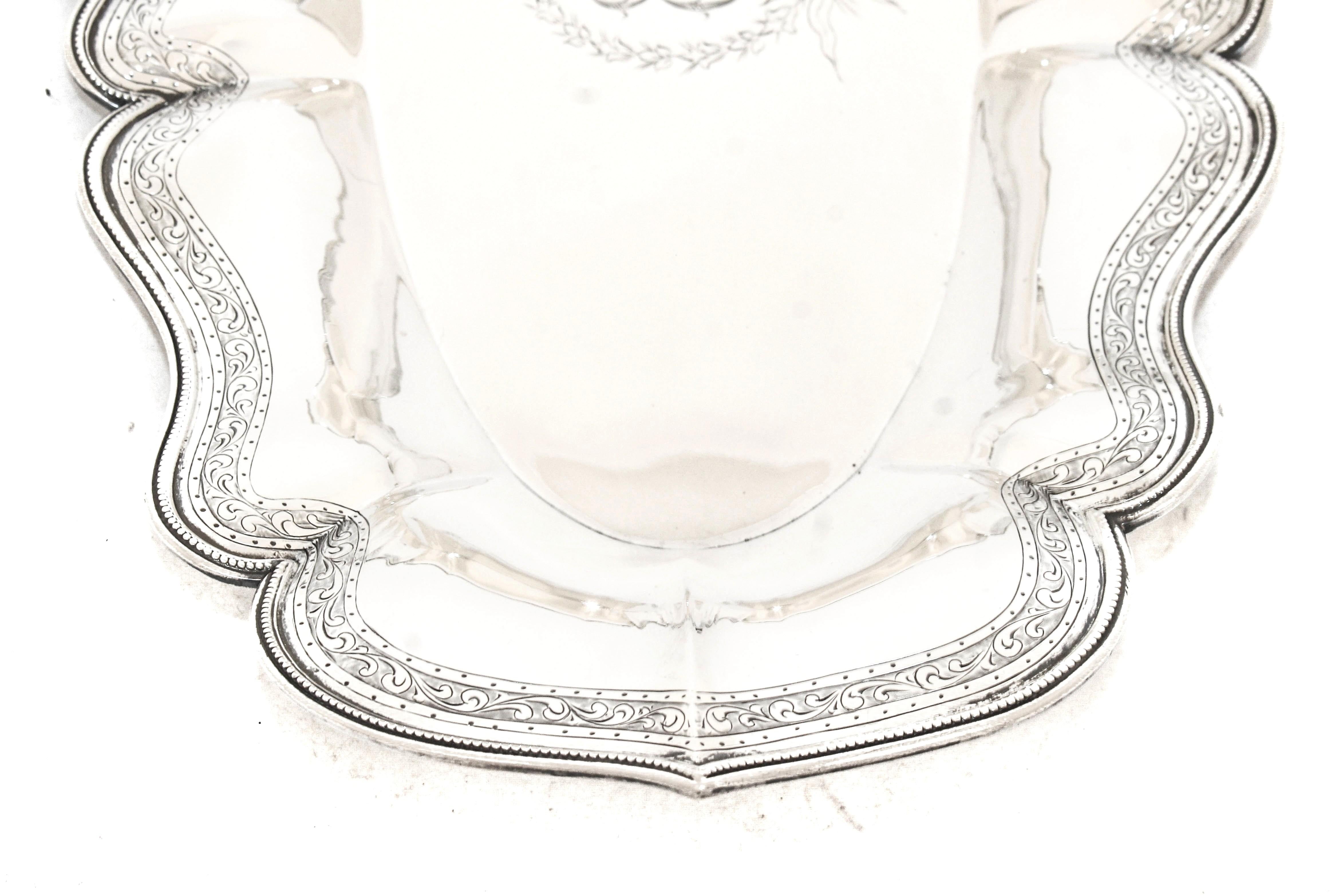 Cestino per il pane in argento sterling In condizioni ottime in vendita a Brooklyn, NY