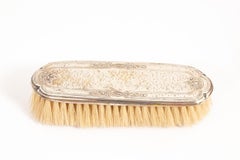 Sterling Silver Brush and Dresser Box Set