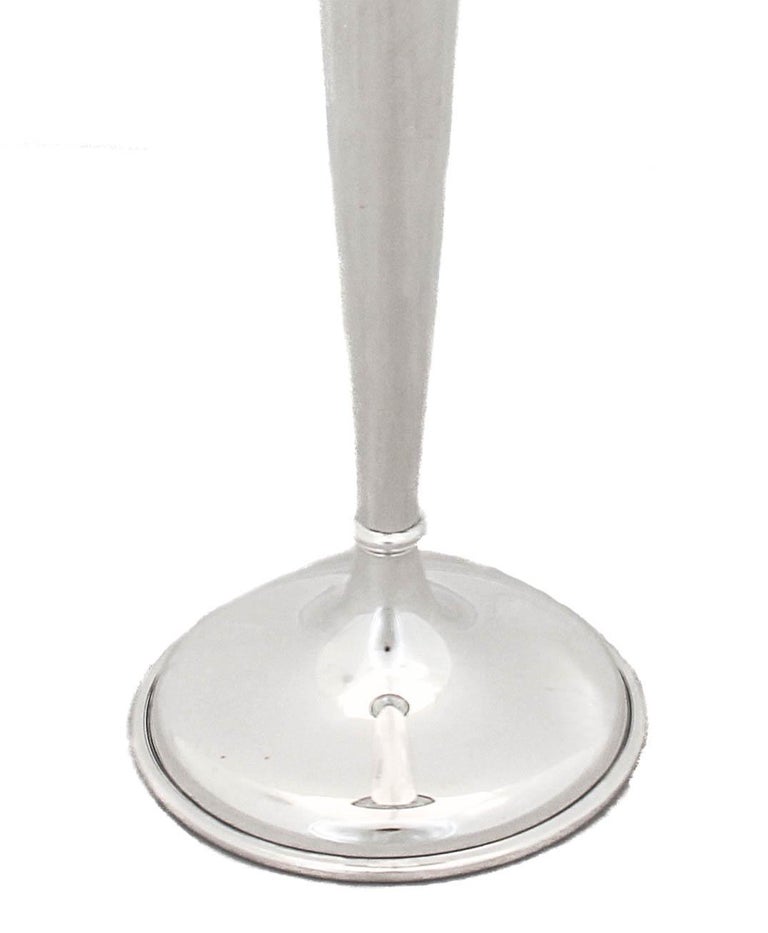 Sterling Silver Bud Vase at 1stDibs