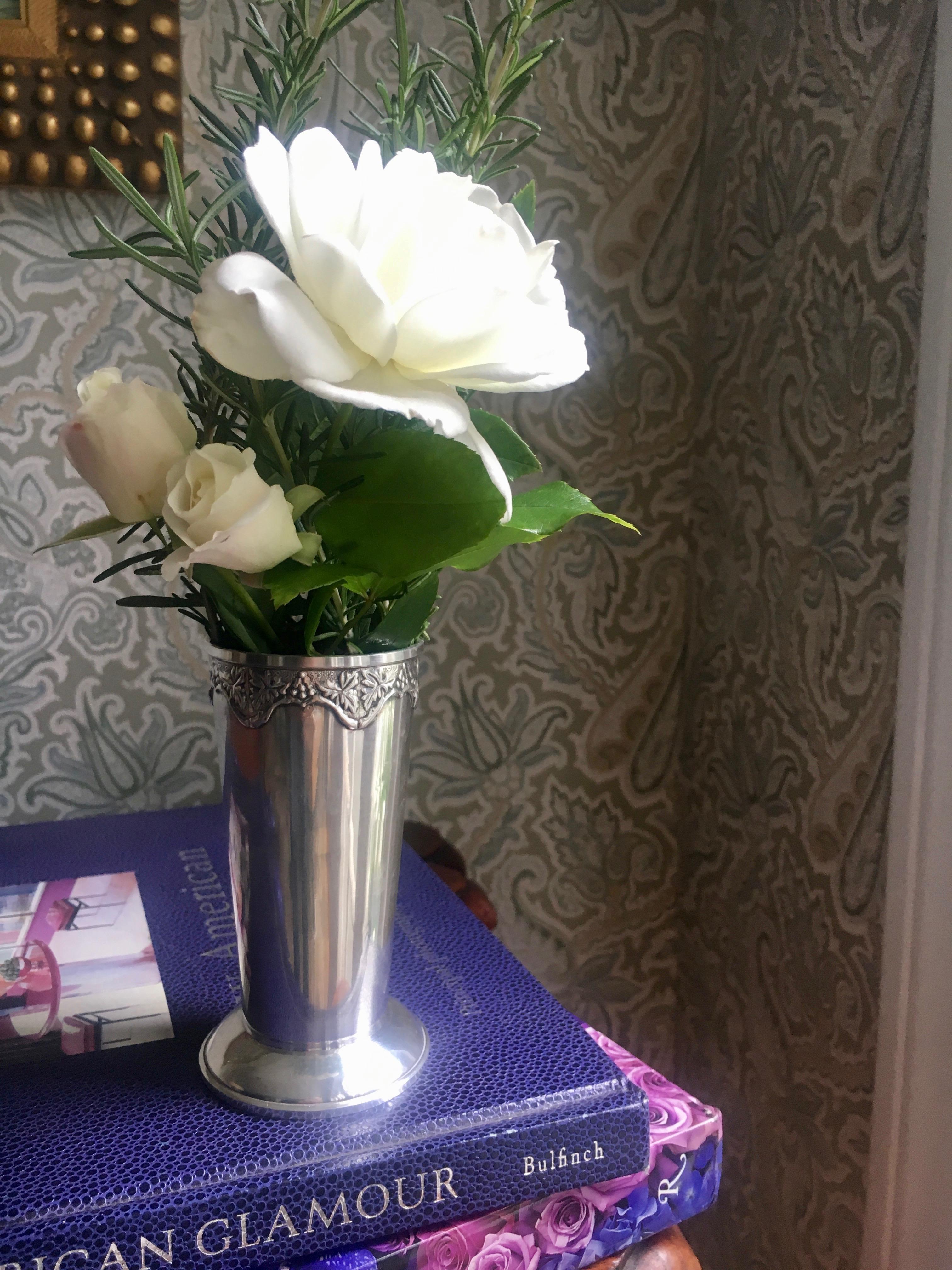 American Classical Sterling Silver Bud Vase