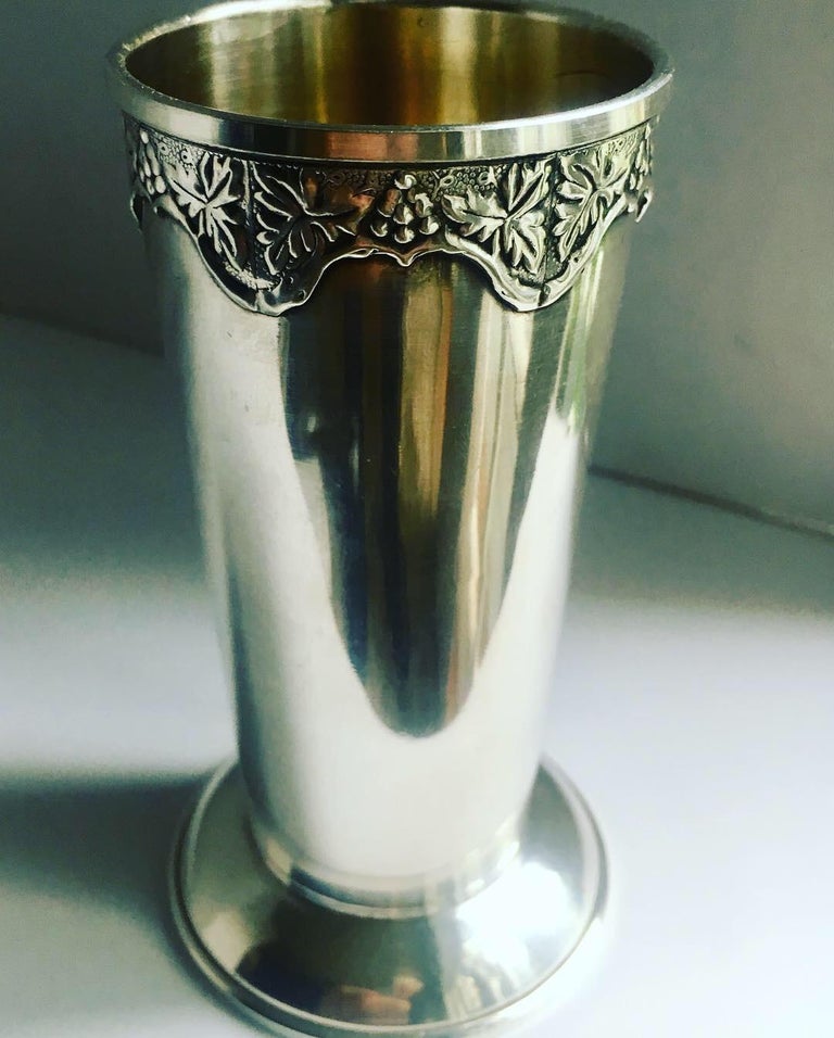 Sterling Silver Bud Vase at 1stDibs