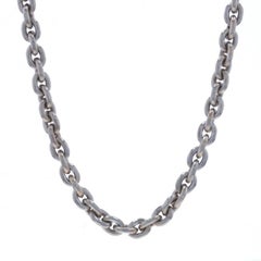 Sterling Silber Kabelkette Halskette 18 1/2" - 925