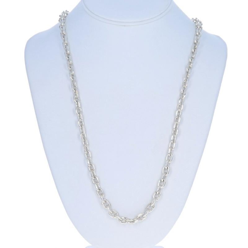 Collana a catena in argento sterling 27 3/4