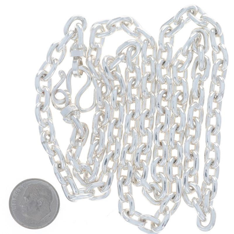 da uomo o donna Collana a catena in argento sterling 27 3/4