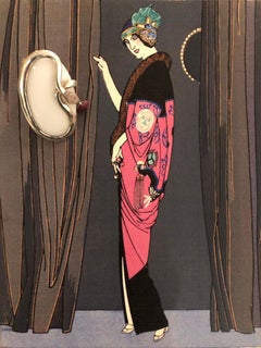 Sterling Silver Cacholong Serpent Ring with ruby Briolette