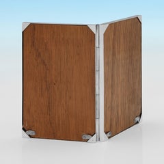 Cornice fotografica Campaigner in argento sterling realizzata nel 1973