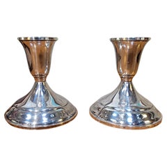 Sterling Silver Candlesticks by Towle A Pair
