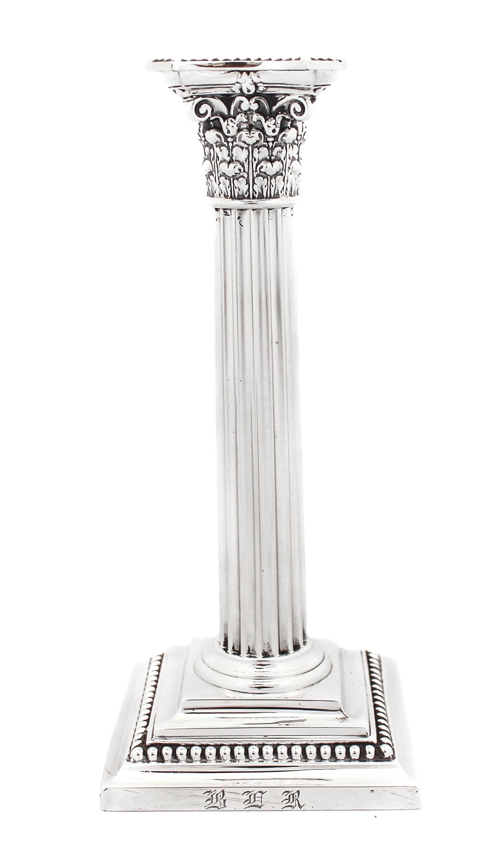 American Sterling Silver Candlesticks
