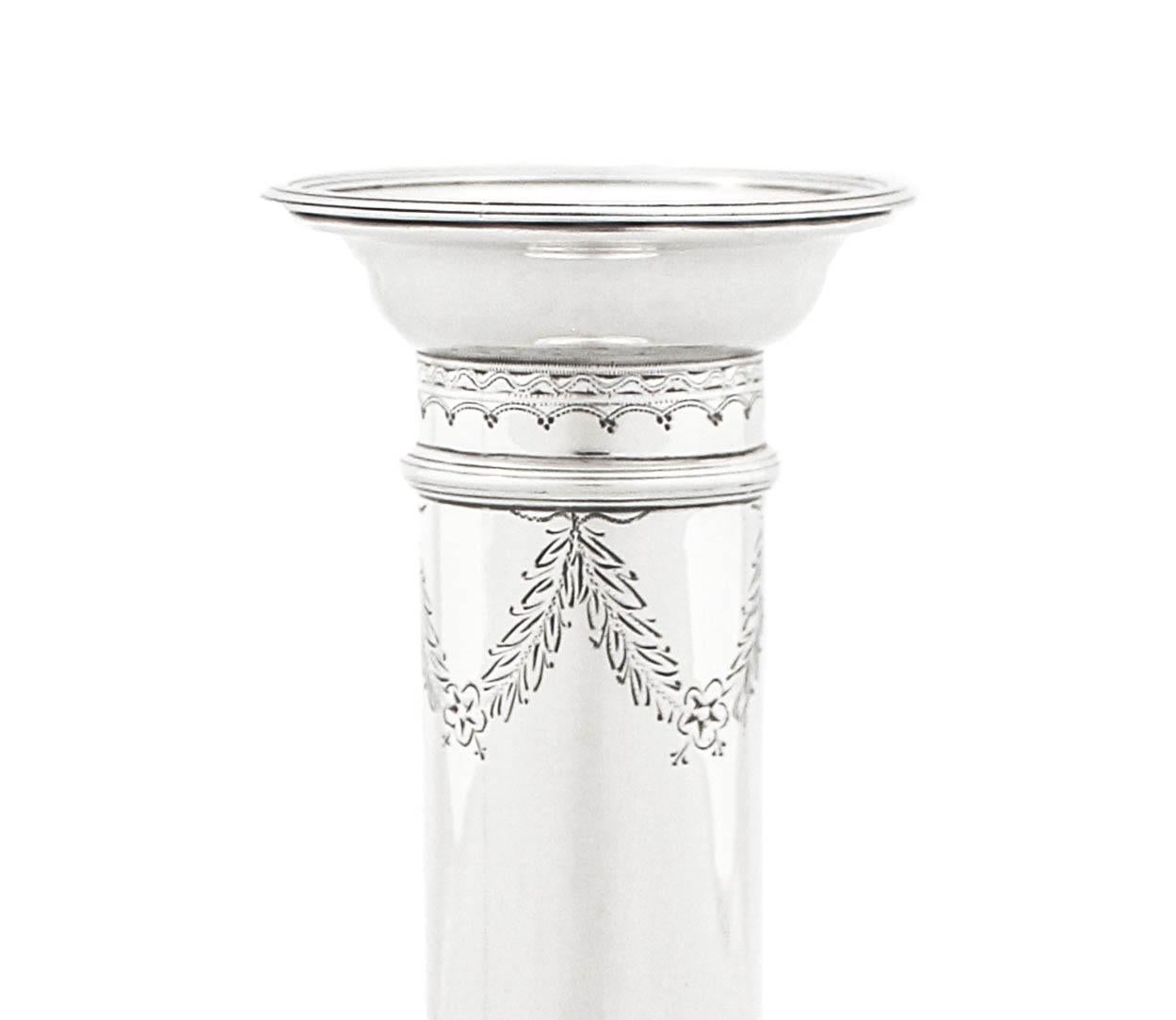 sterling silver candlesticks for sale