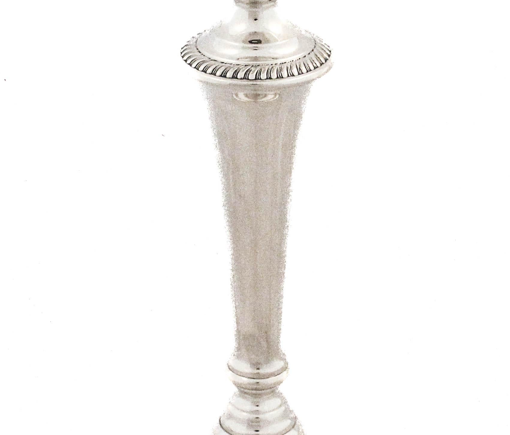 Americano Candelieri in argento sterling in vendita