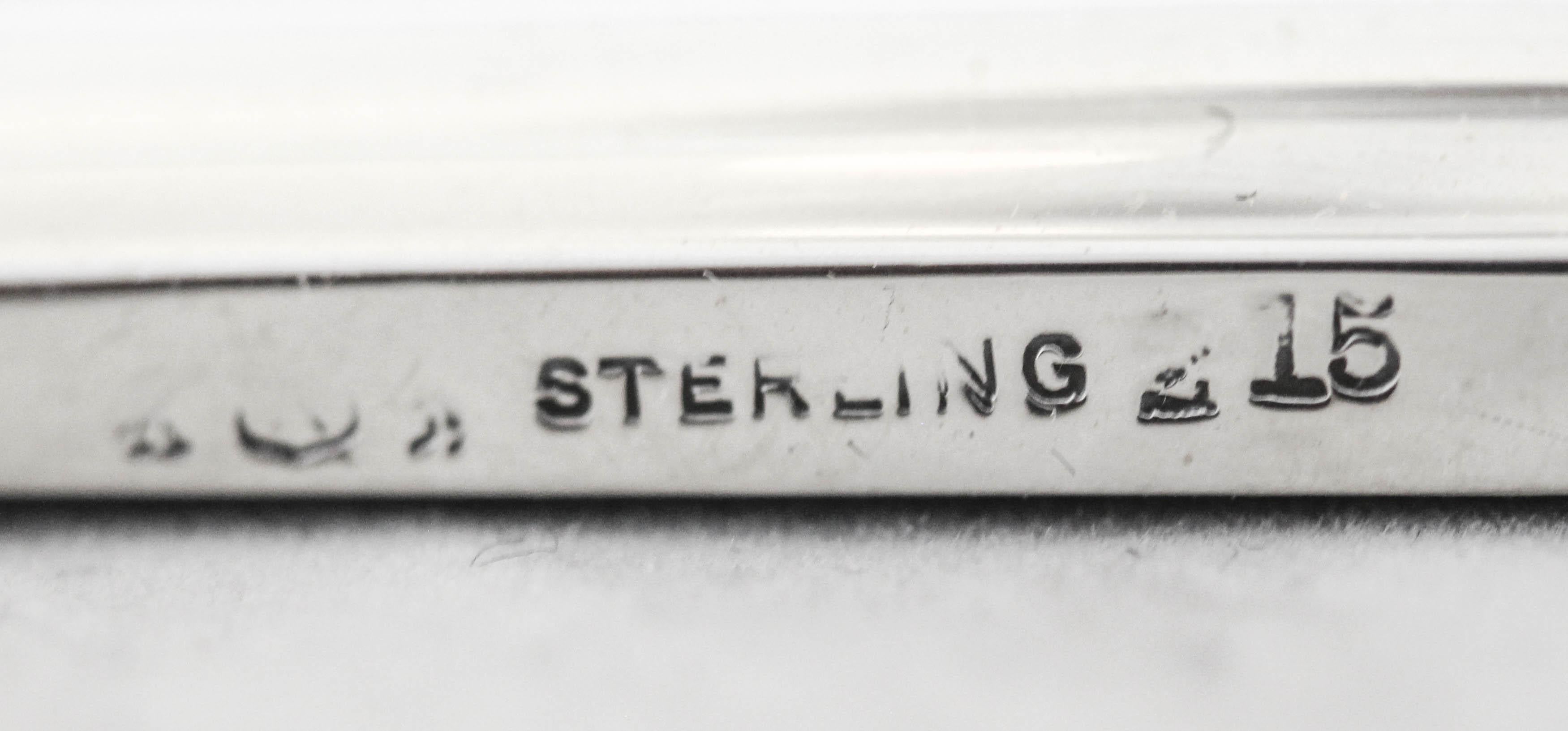 Sterling Silver Candlesticks 1