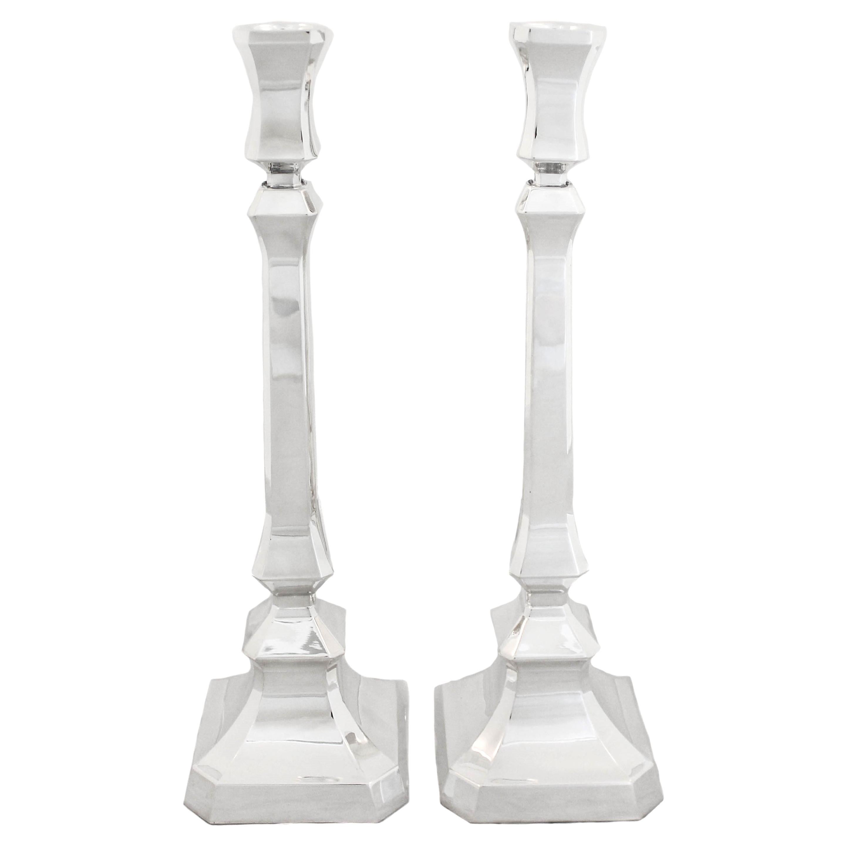 Sterling Silver Candlesticks For Sale