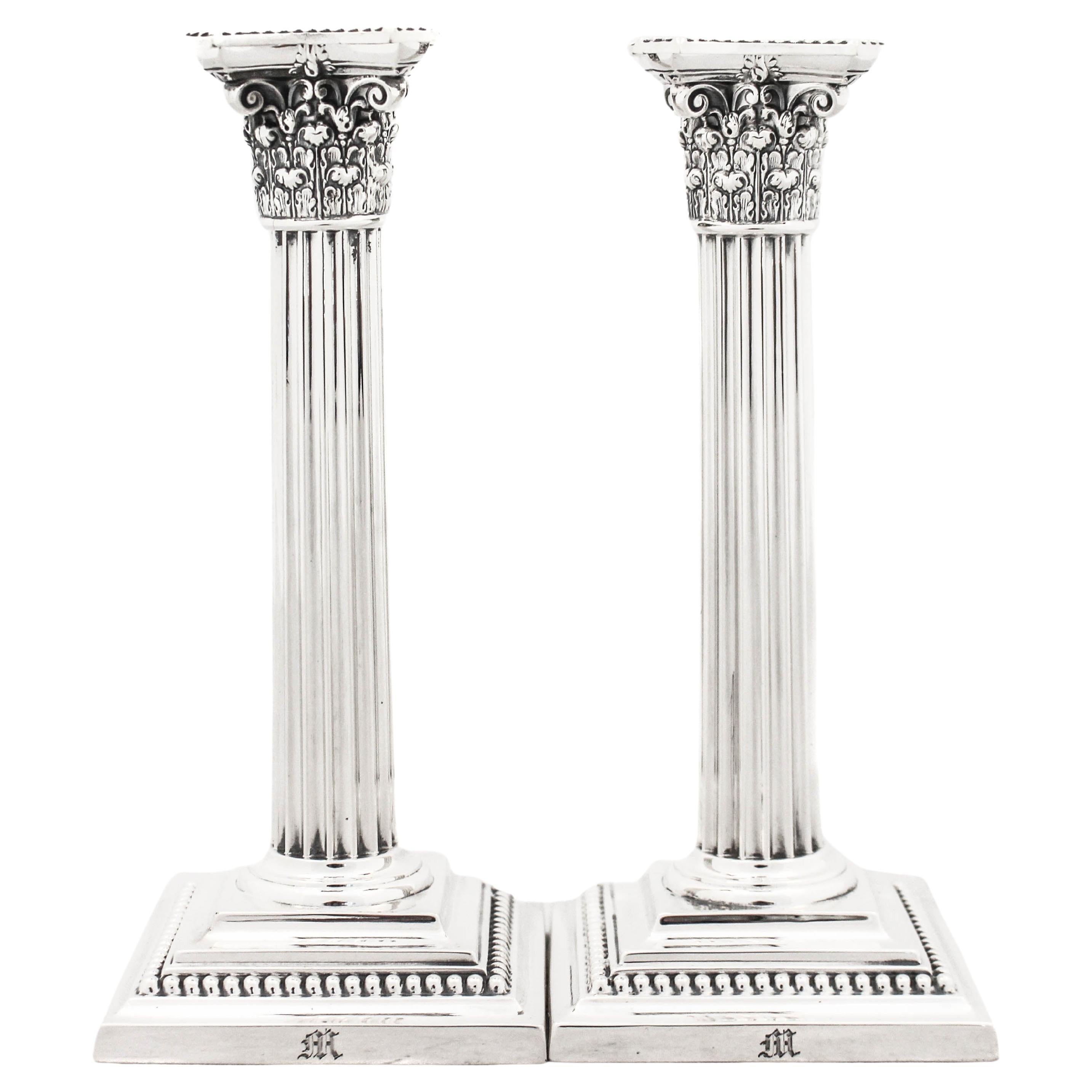 Sterling Silver Candlesticks