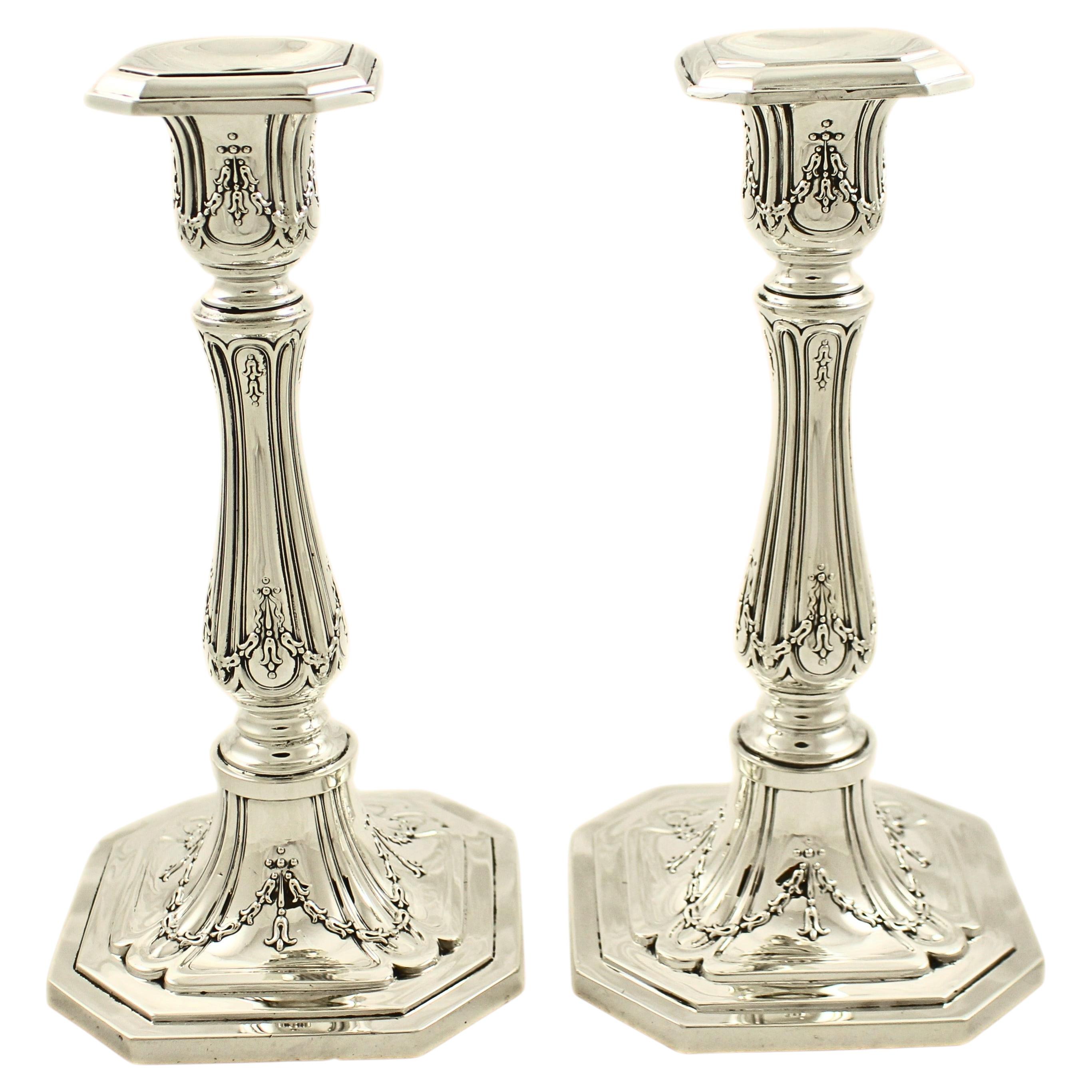 Sterling Silver Candlesticks
