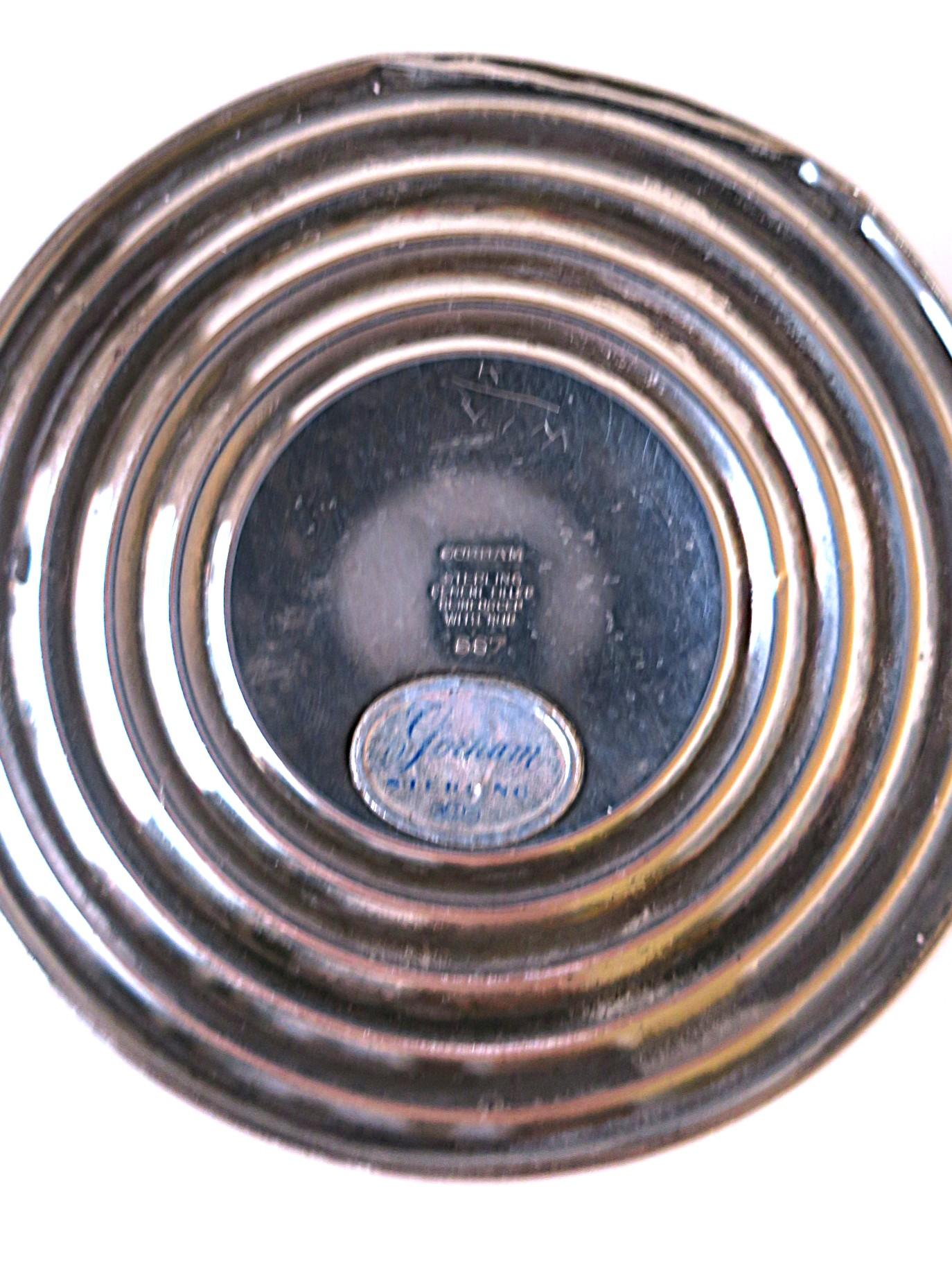 Portacandele in argento sterling, Gorham, Coppia in vendita 6