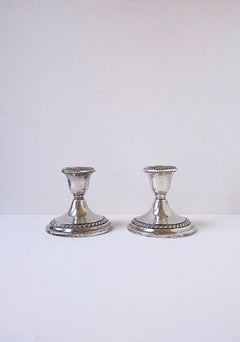 Portacandele in argento sterling, Gorham, Coppia