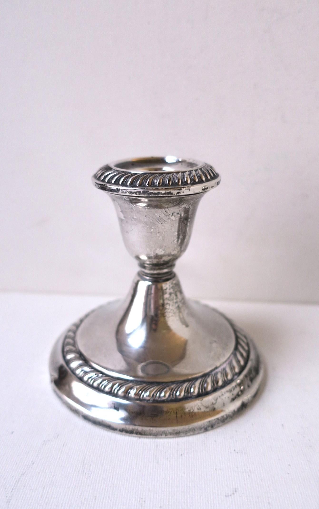 Argento 925 Portacandele in argento sterling, Gorham, Coppia in vendita
