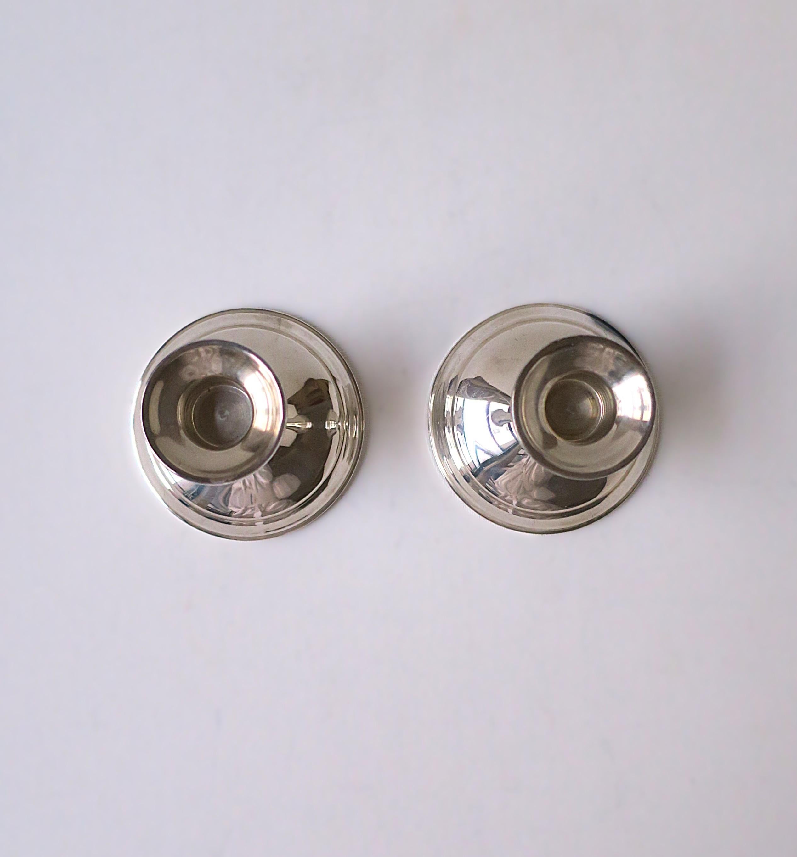 XX secolo Portacandele in argento 925, coppia in vendita