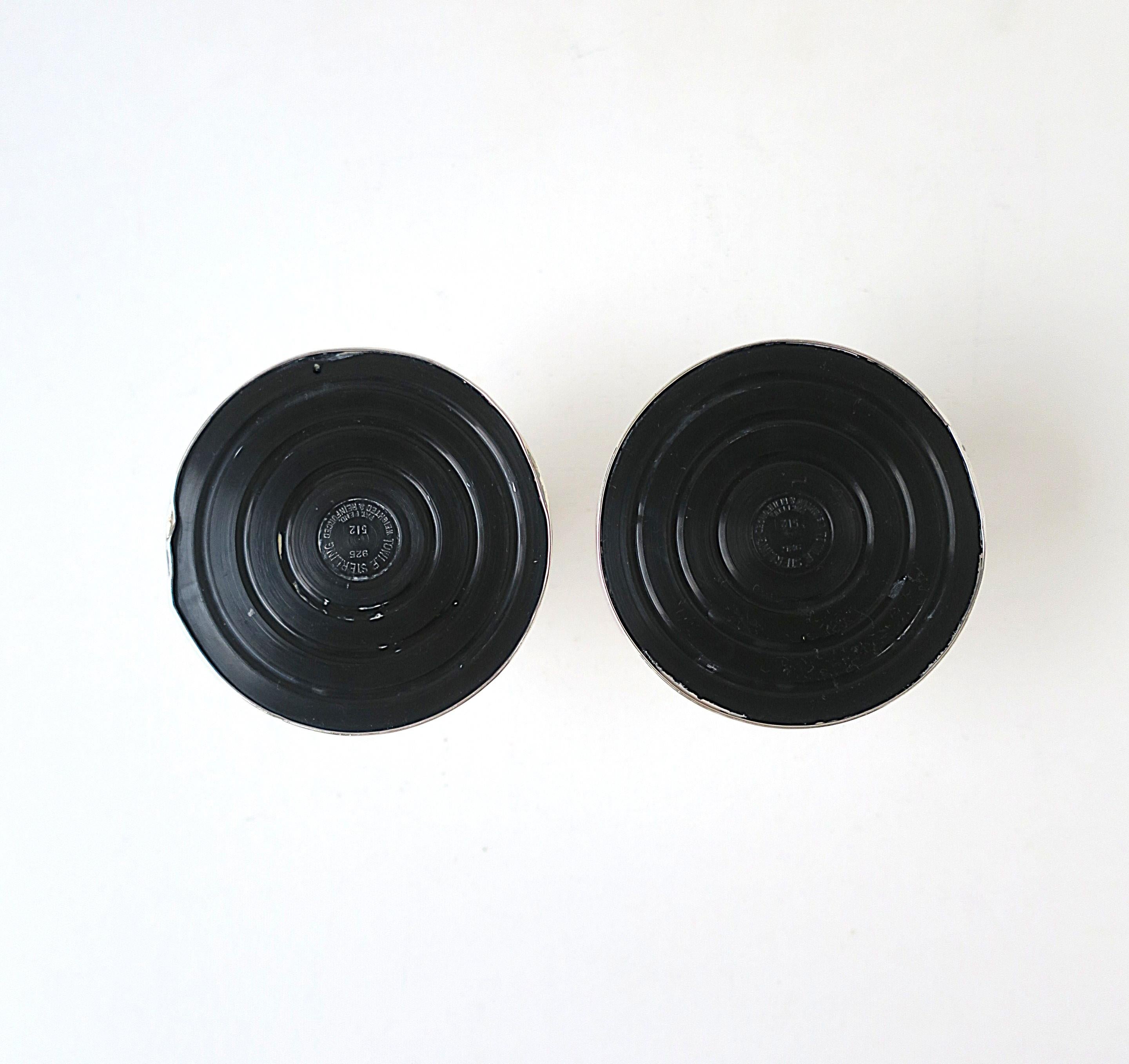 Sterling Silver Candlesticks Holders, Pair For Sale 1