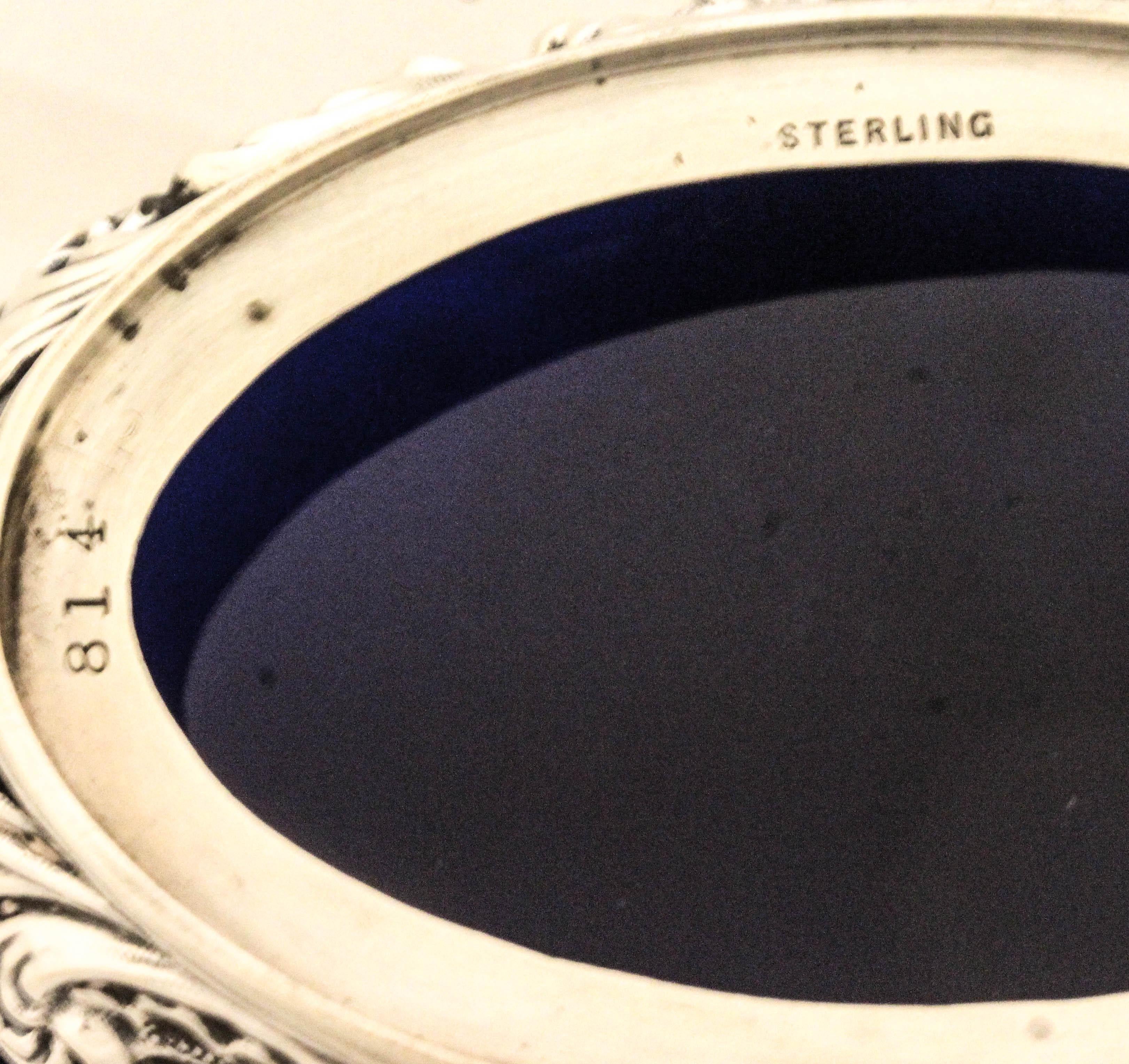 Sterling Silver Candy Basket en vente 1