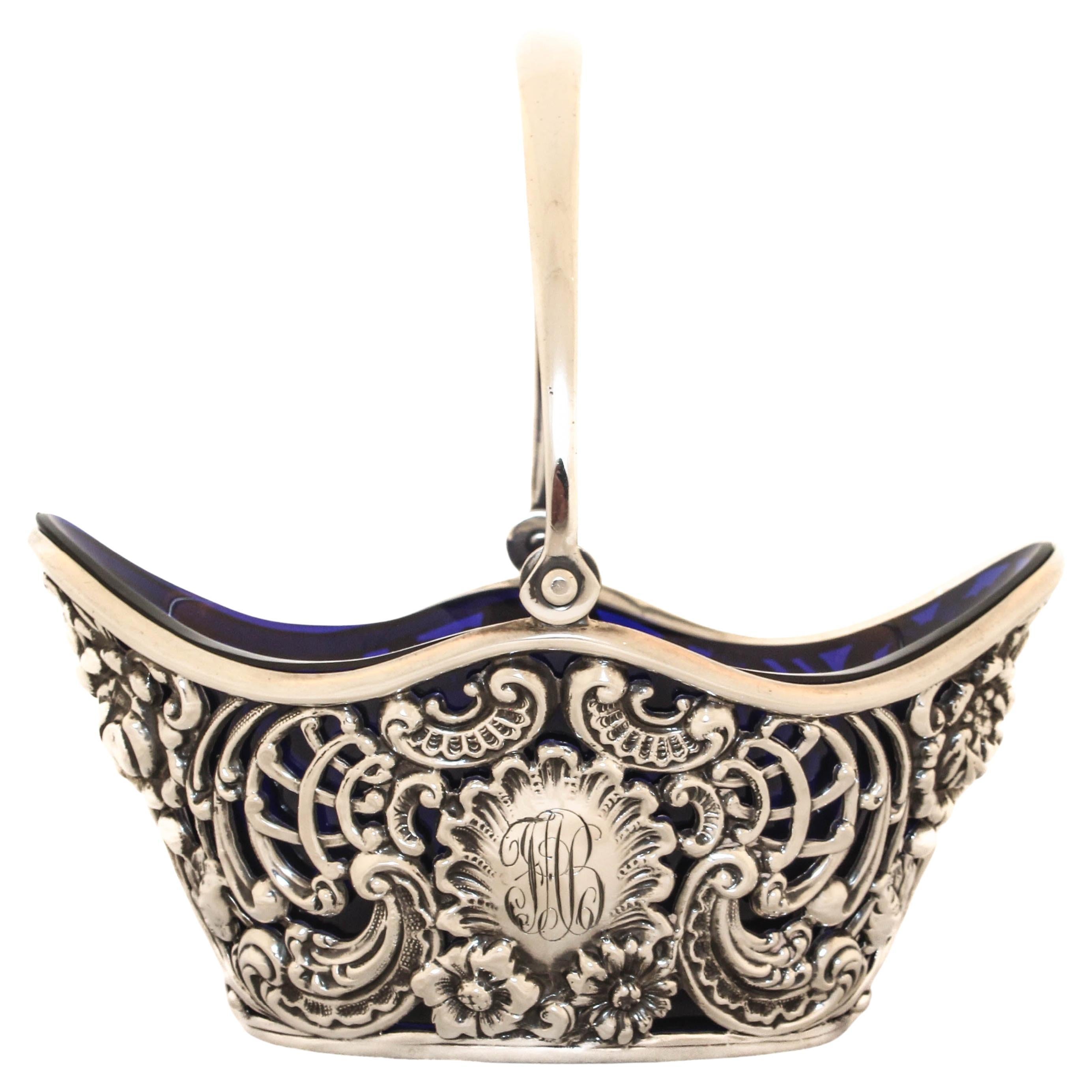 Sterling Silver Candy Basket