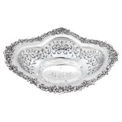 Antique Sterling Silver Candy Dish