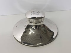 Sterling Silver Capstan Inkwell