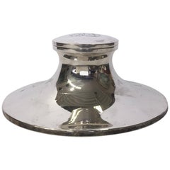 Sterling Silver Capstan Inkwell
