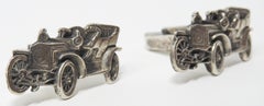 Sterling Silver Car Cufflinks
