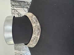 Collana a girocollo in argento Carol Felley 1990