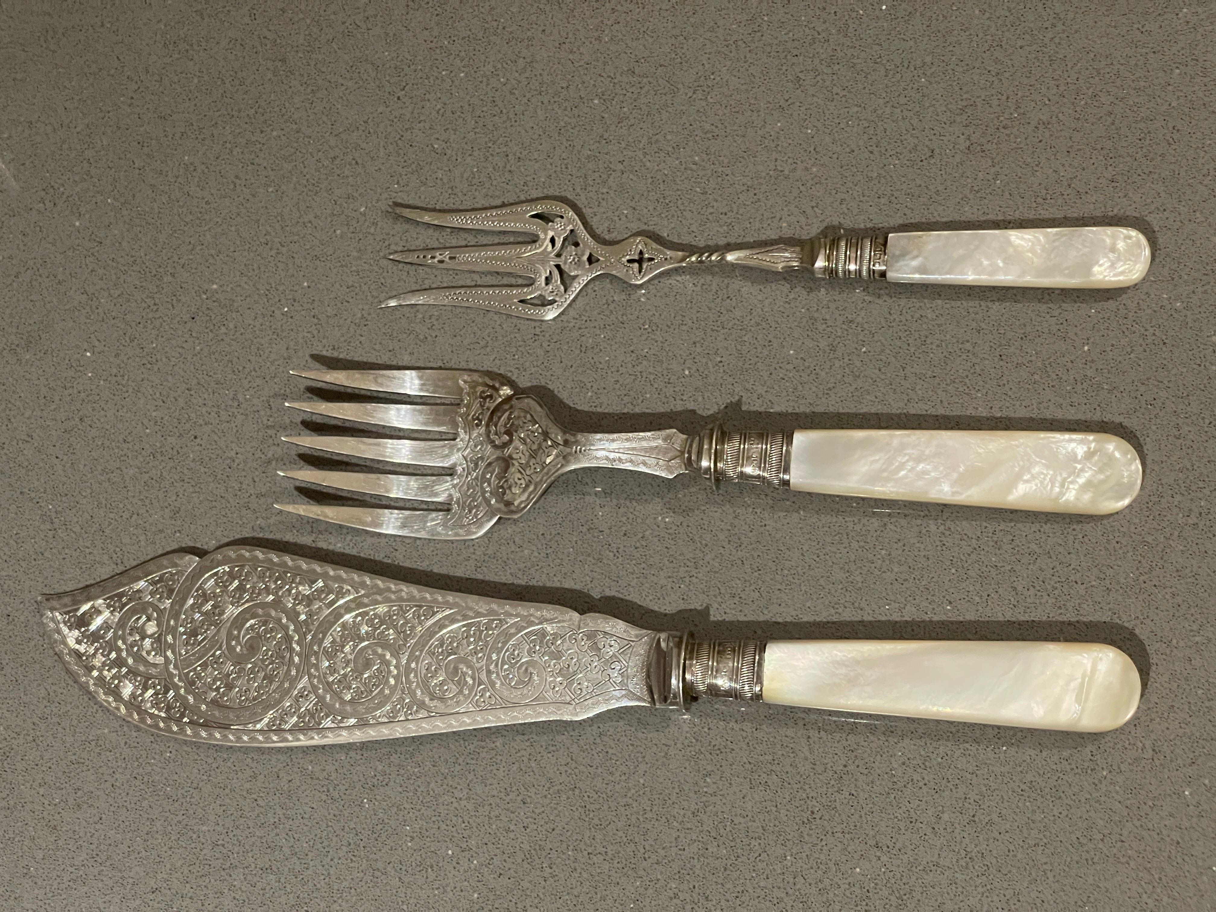 pearl handled cutlery