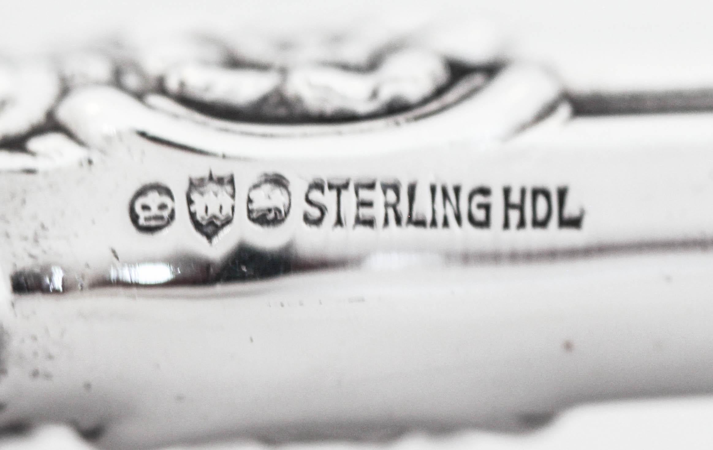 Sterling Silver Carving Set For Sale 1