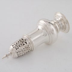 Caster de plata de ley Louis Laroche Londres 1750