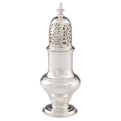 Caster de plata de ley Louis Laroche Londres 1750