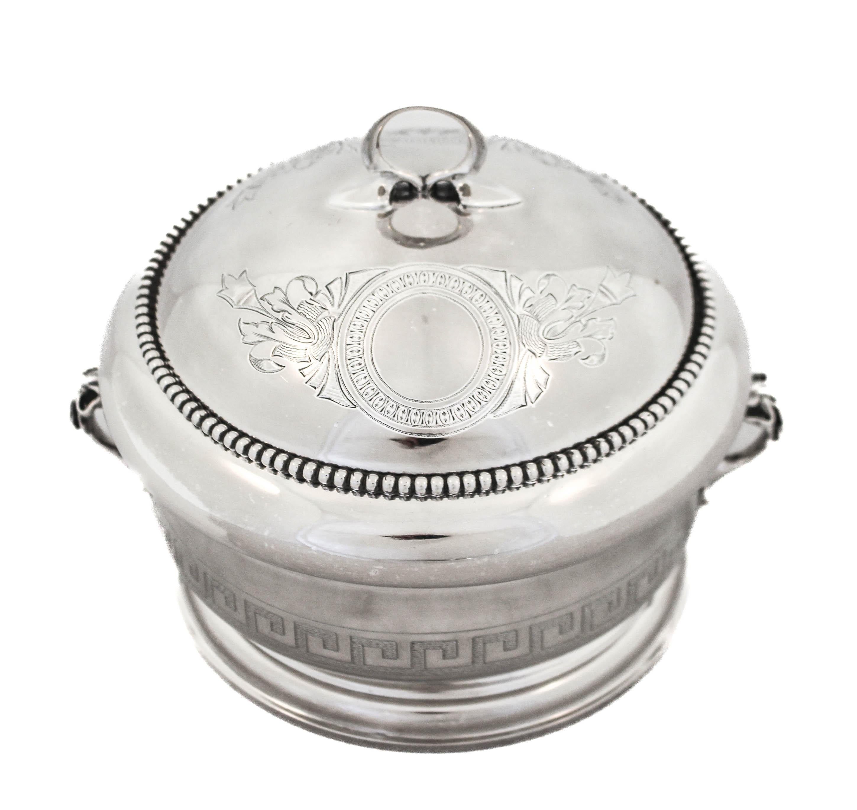 Sterling Silver Caviar Dish For Sale 1