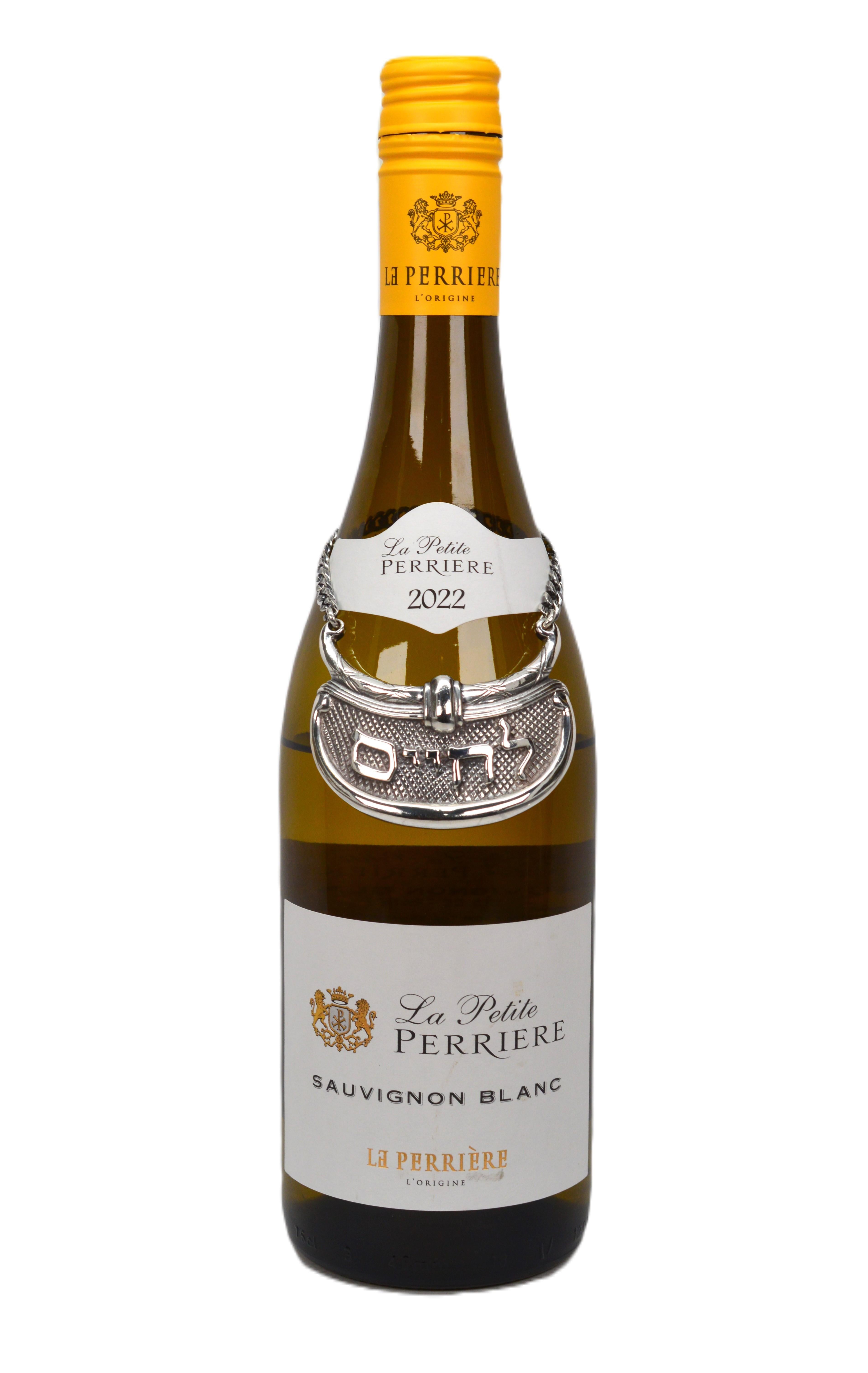 Etichetta per bottiglia in argento Sterling Celebration L'Chaim Decanter di Yossi Dudek Swed in vendita 3