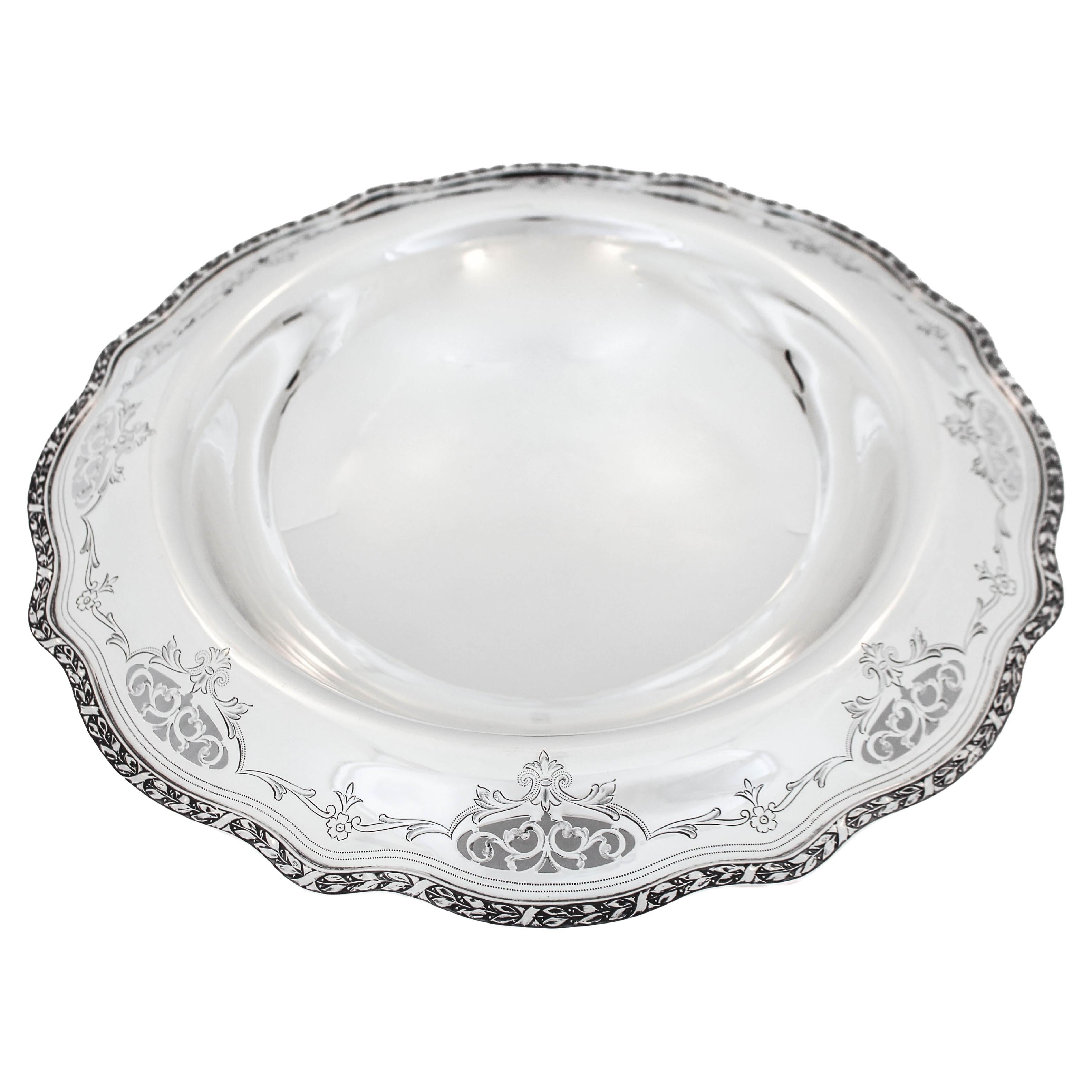 Sterling Silver Centerpiece Bowl For Sale