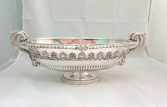 Sterling Silver Centerpiece Calderoni Gioielli Montenapoleone Milano, Italy 1930
