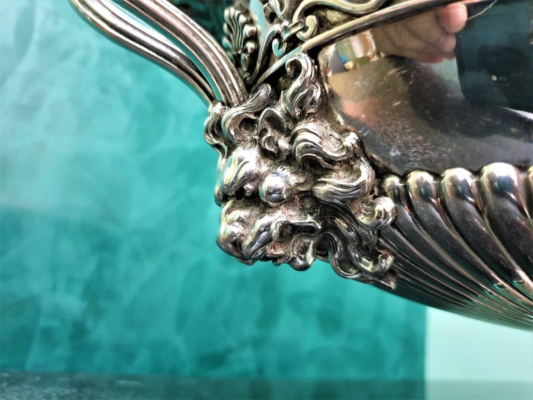 Sterling Silver Centerpiece Calderoni Gioielli Montenapoleone Milano