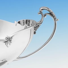 Large Sterling Silver Centrepiece Bowl Hallmarked in 1927