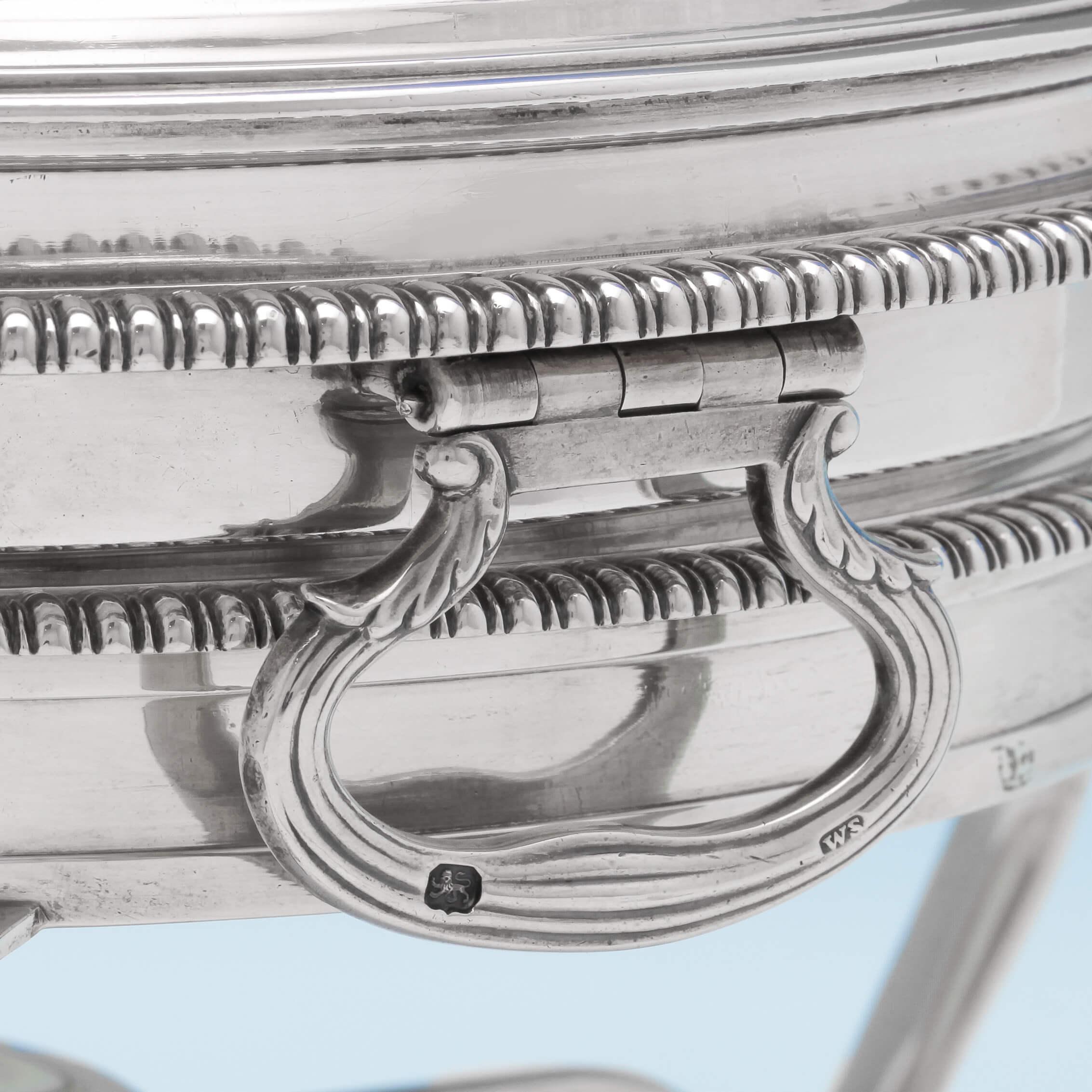 silver chafing dishes