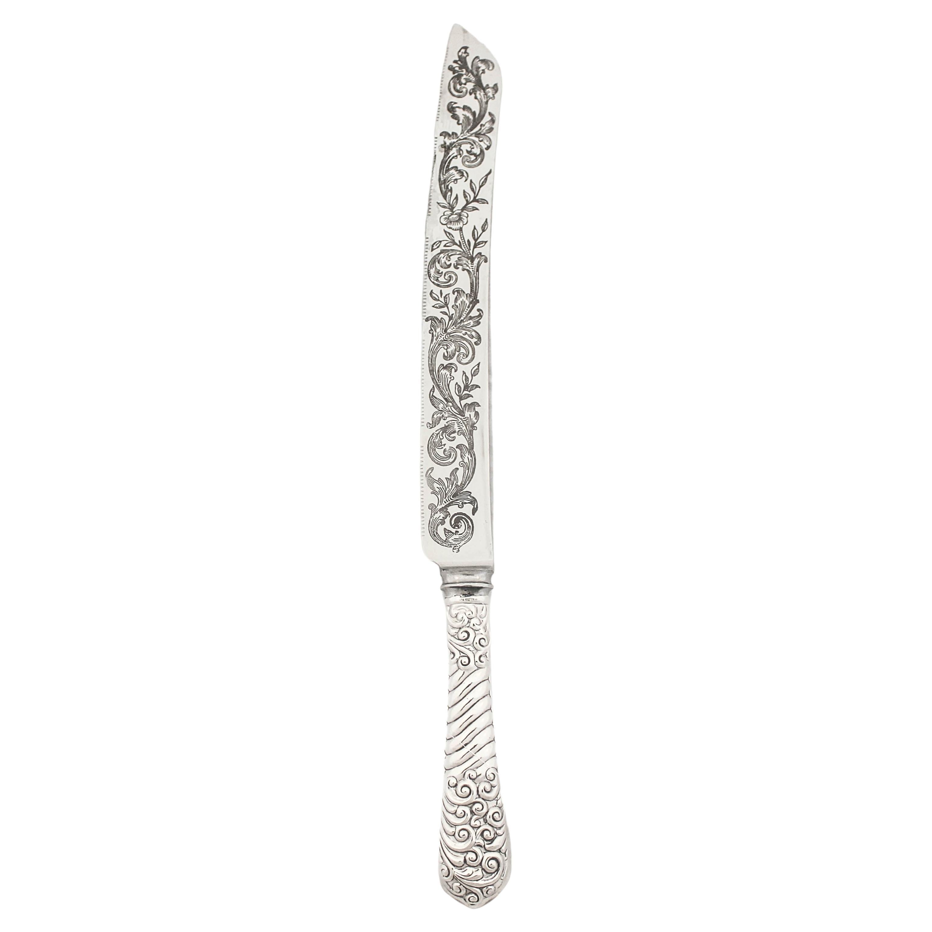 Sterling Silver Challah Knife