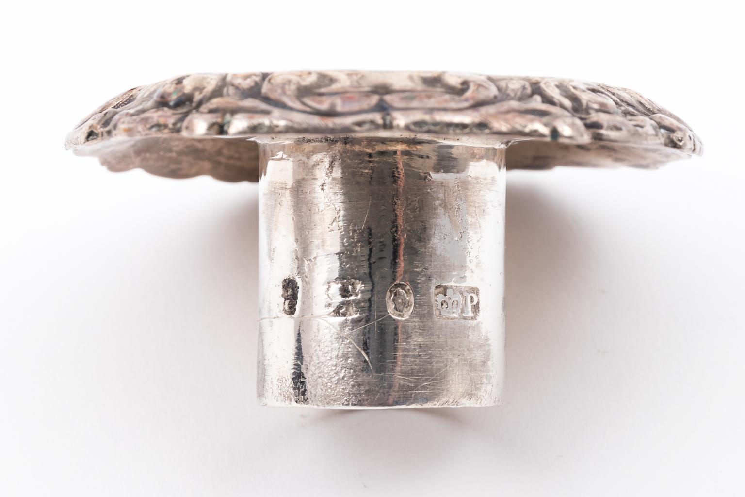 silver candle snuffer