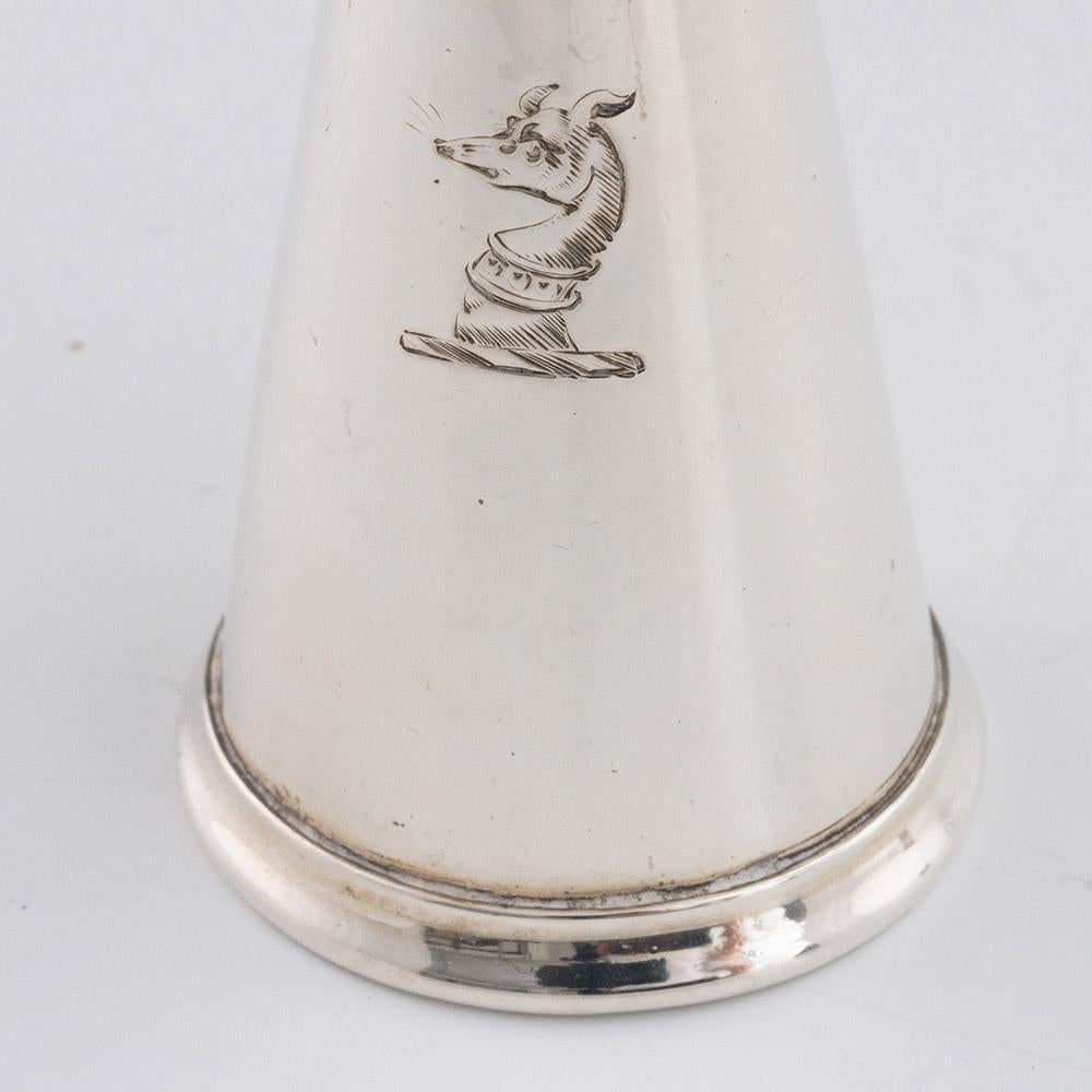 Sterling Silver Chamberstick Barnard London 1841 For Sale 4