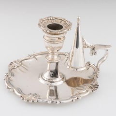 Sterling Silver Chamberstick Barnard London 1841