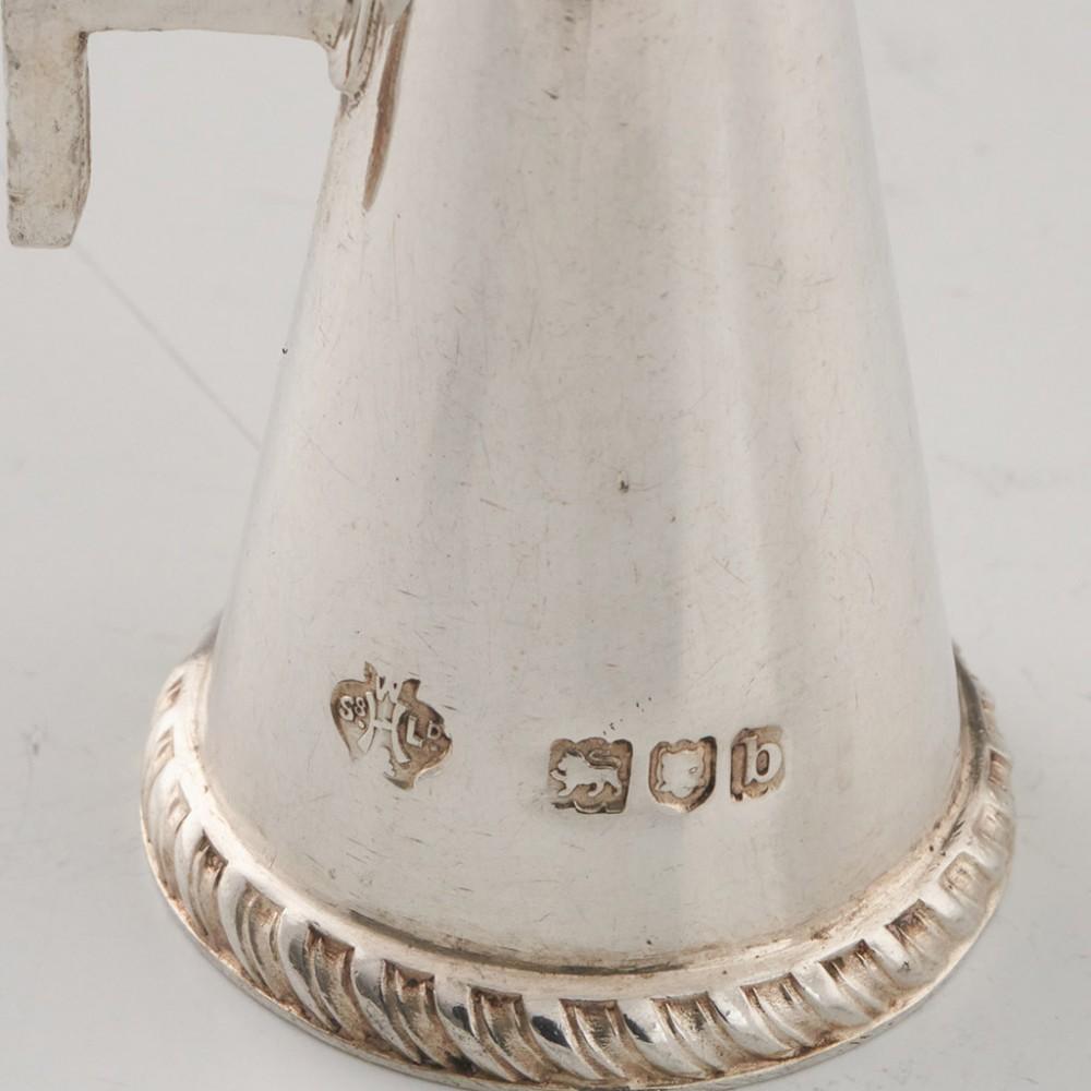Sterling Silver Chamberstick London 1897 For Sale 2